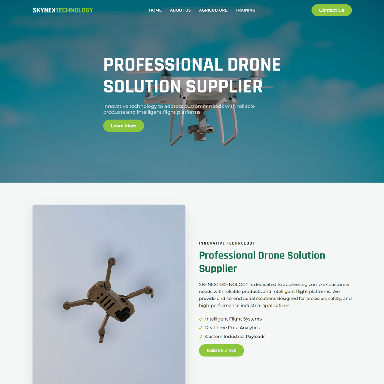 DroneX Intelligence preview
