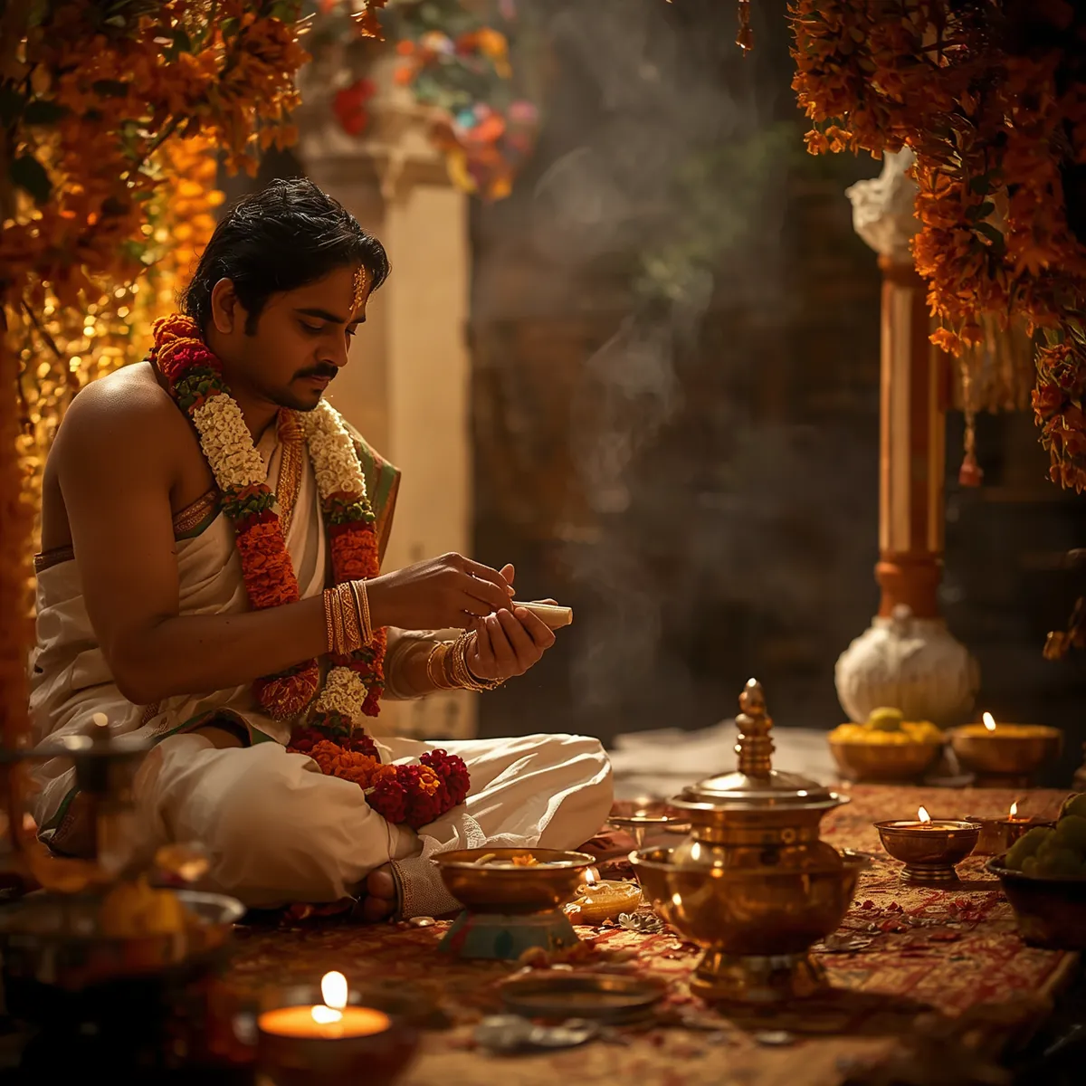 Sandhana Pooja (Kuzhanthai Bhagya Suktham Pooja)