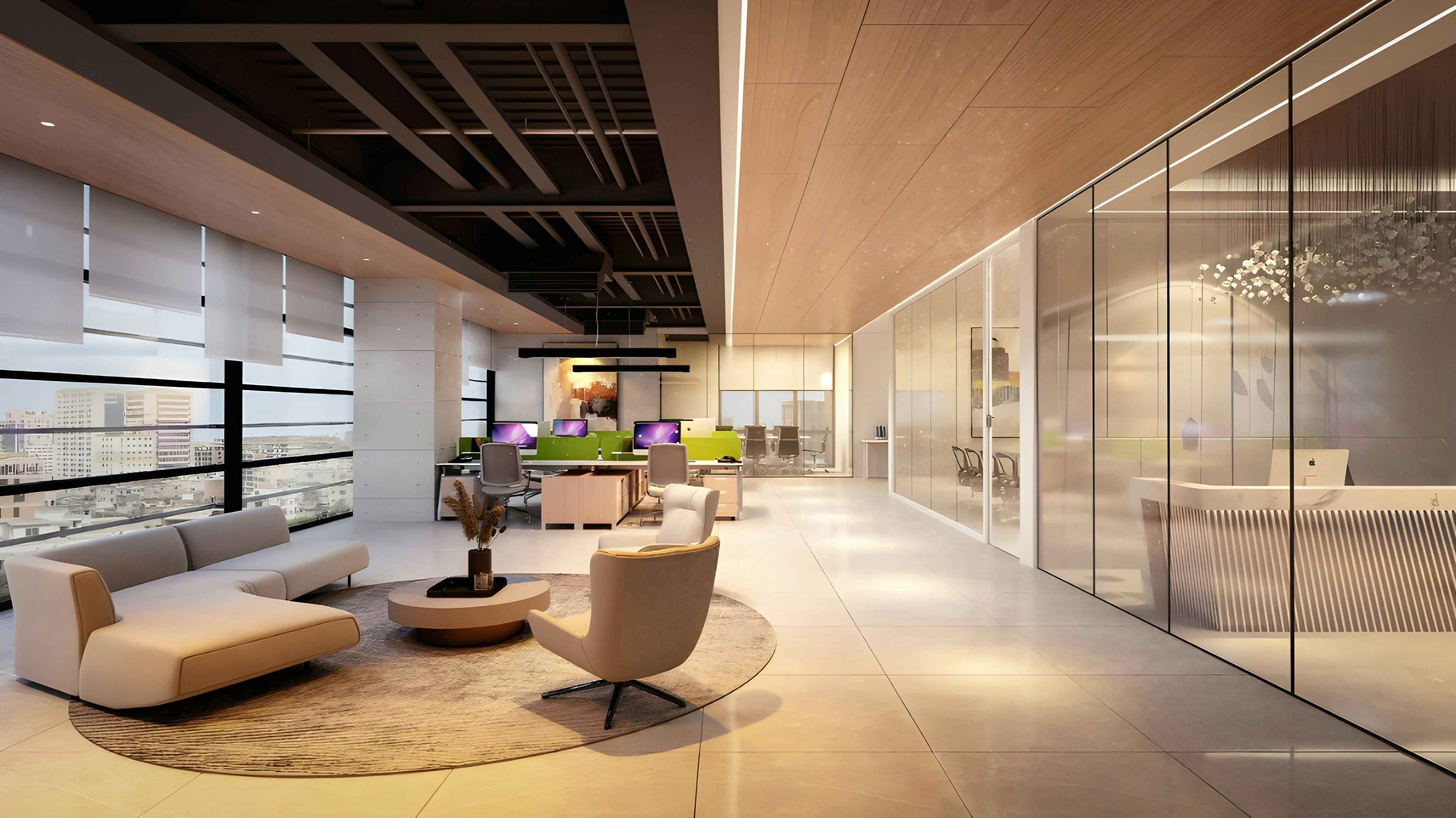 Corporate Workspace Layout