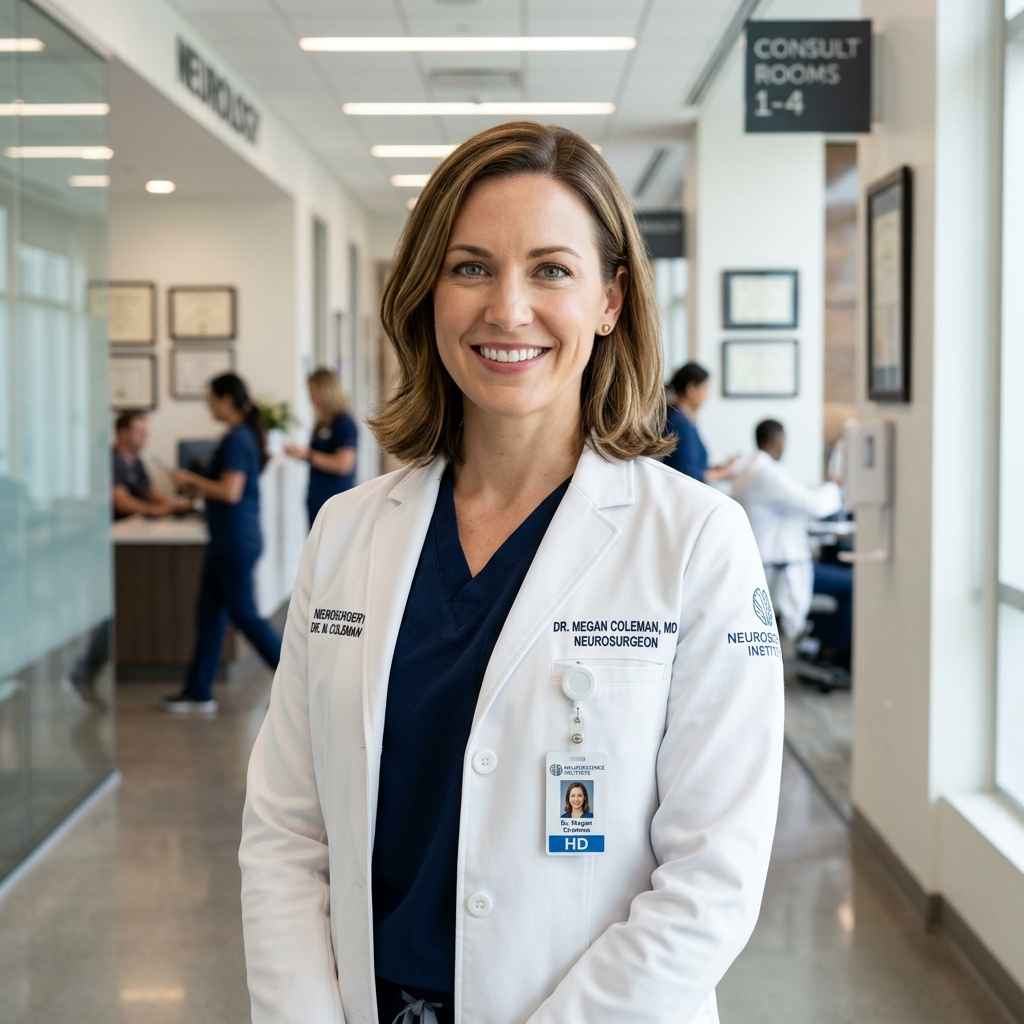 Dr. Megan Coleman, Chief Neurosurgeon