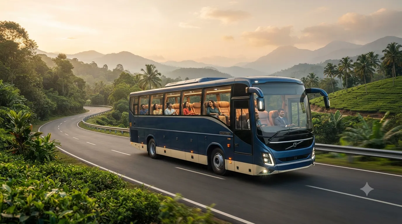 Sacred Sabarimala Pilgrimage Transit Fleet in Kerala Hills